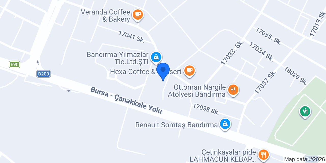 Bandırma Uğur Kurs Merkezi konumu
