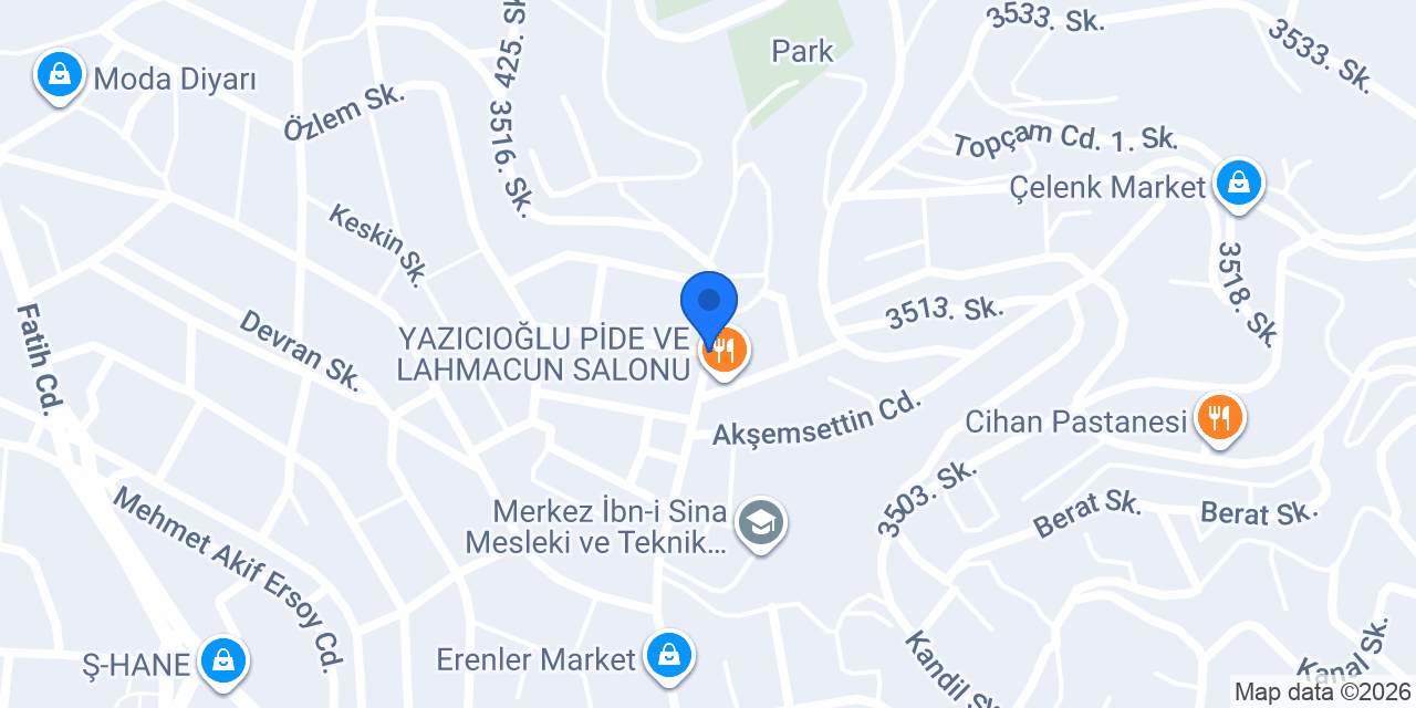 Toksüt konumu