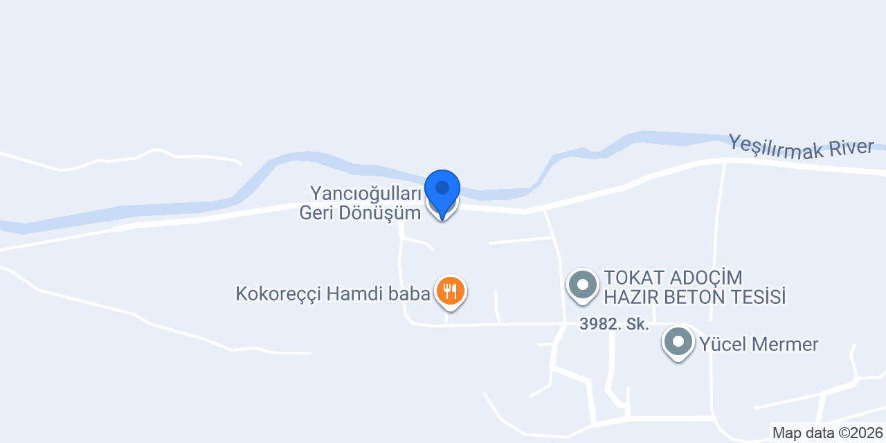 Yancıoğulları Geri Dönüşüm konumu