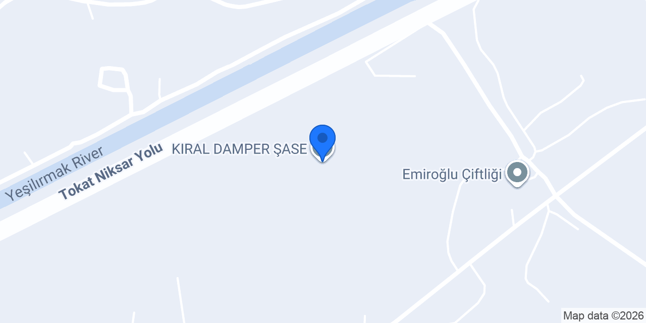 KIRAL DAMPER ŞASE konumu