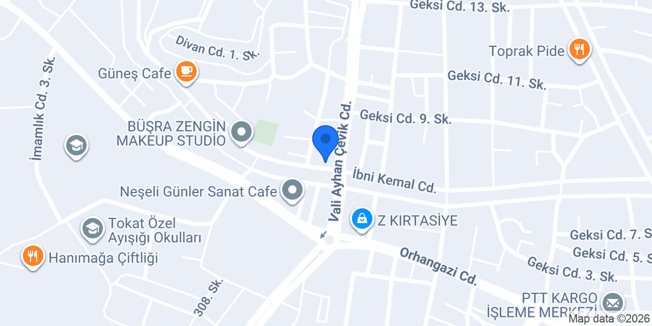 Kornet Dondurma konumu