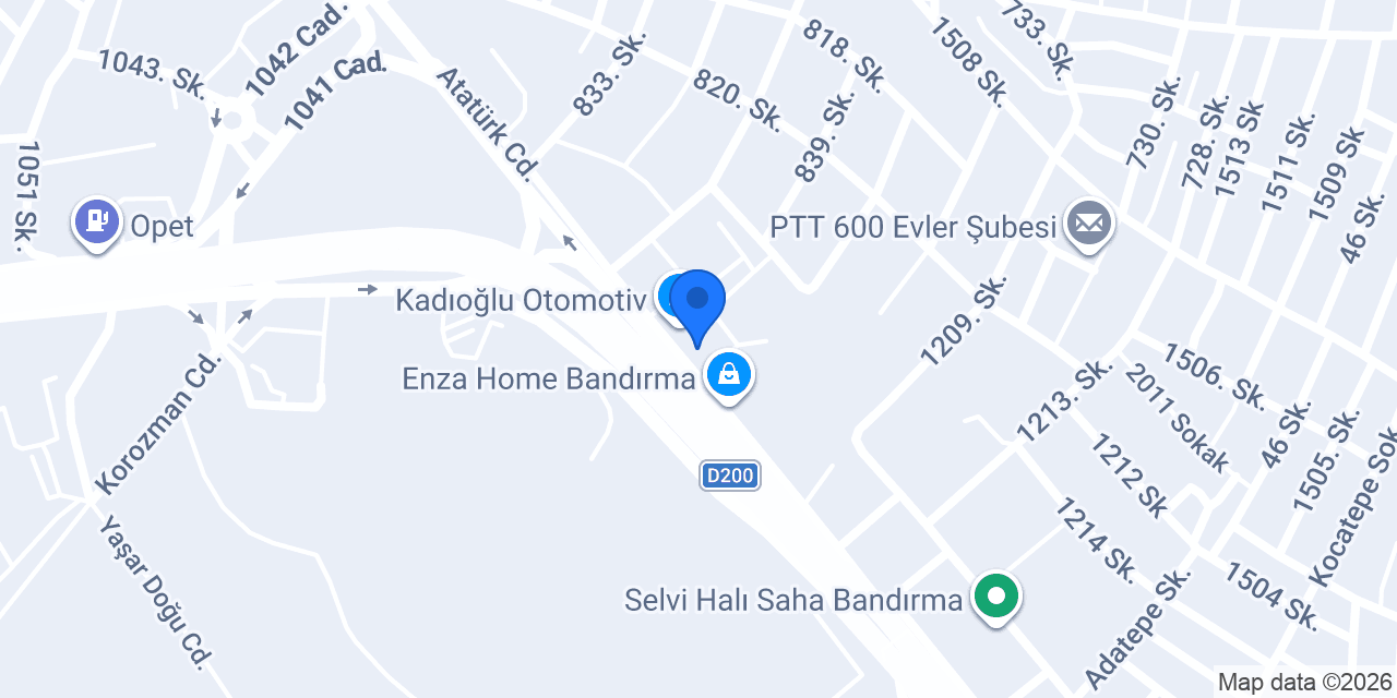 TUNÇ OTOMASYON konumu