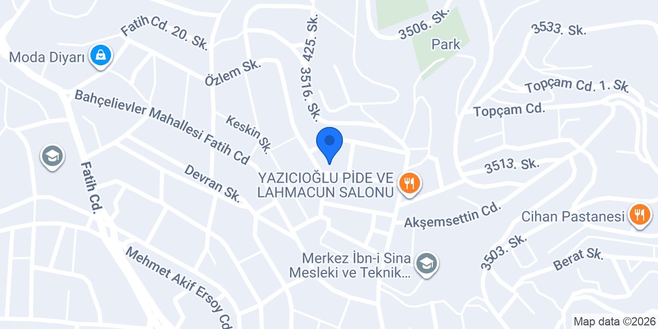 SADECETIKLA konumu