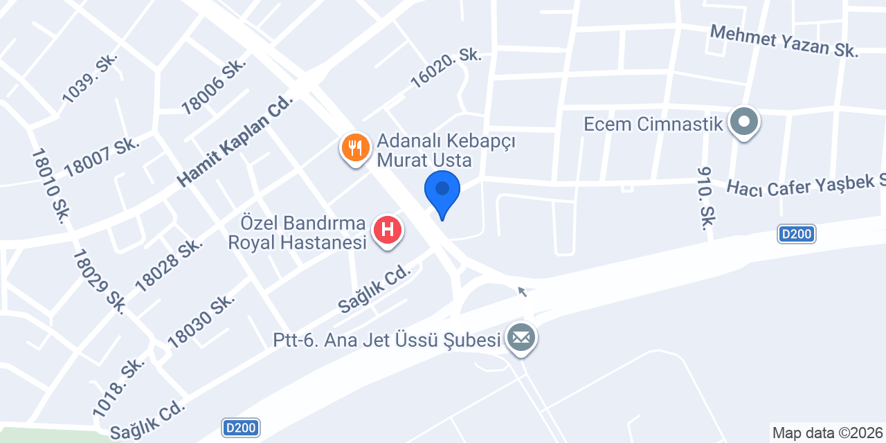Erakkuş Avukatlık Bürosu konumu
