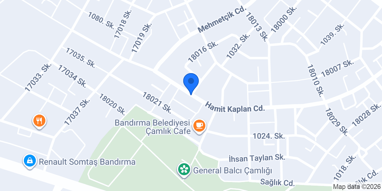 Bandırma Royal Nakliyat konumu