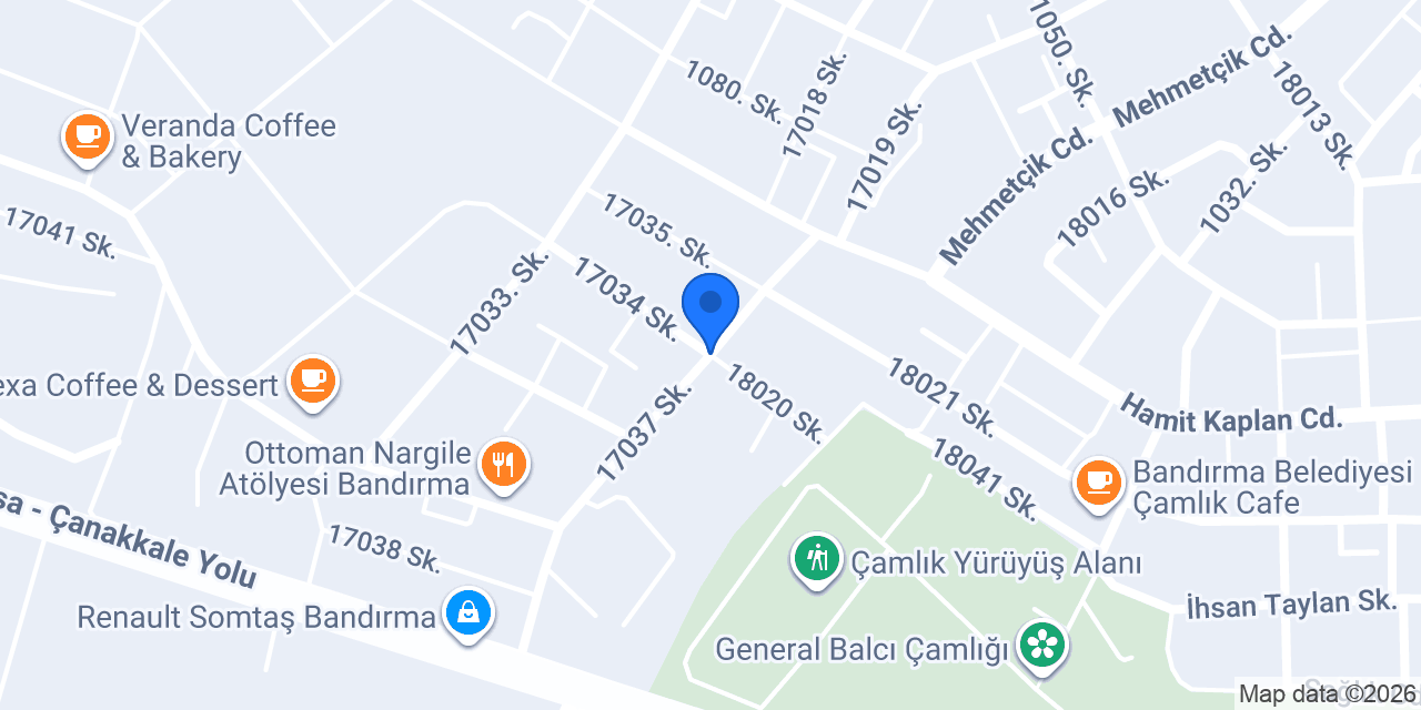 Klinik Psikolog Sahra Karadağ konumu