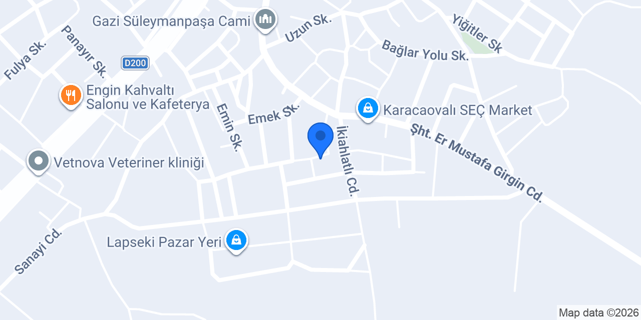 25 Eylül İlköğretim Okulu konumu