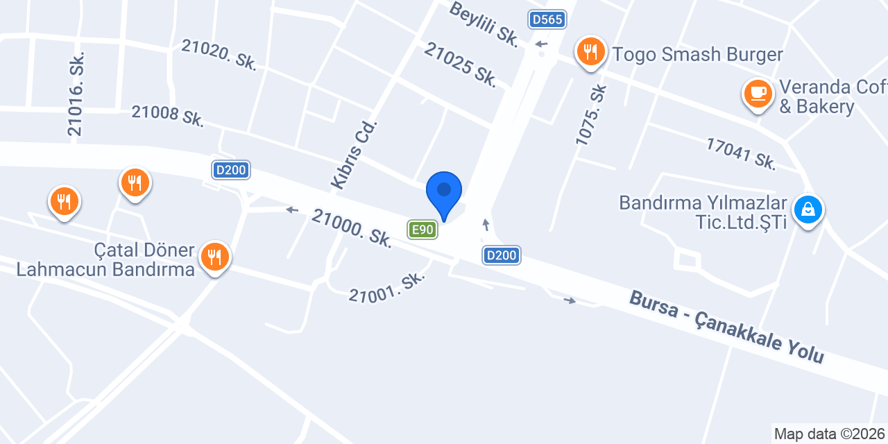 Nil Pastanesi konumu
