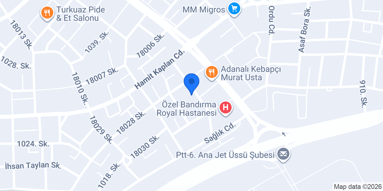 Yurtiçi Kargo Paşakonak konumu