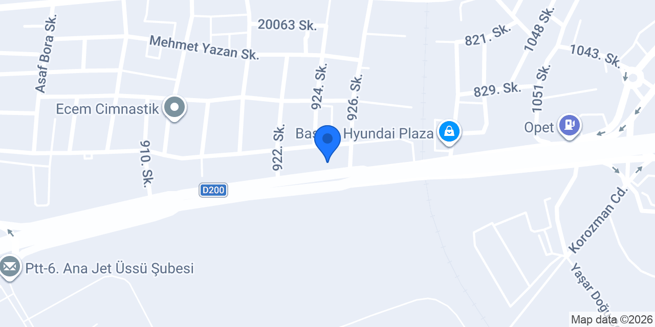 Misya Su Ürünleri A.Ş. konumu