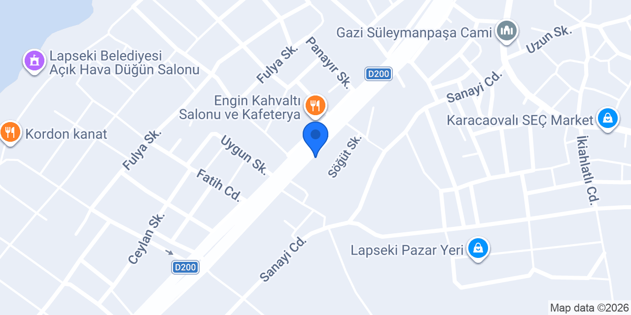 ÖZGÜN EMLAK konumu