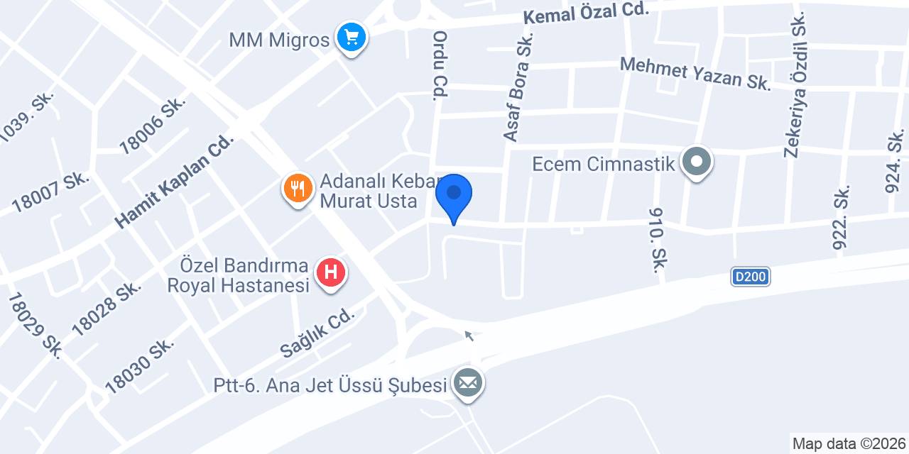 Akçay Eczanesi konumu