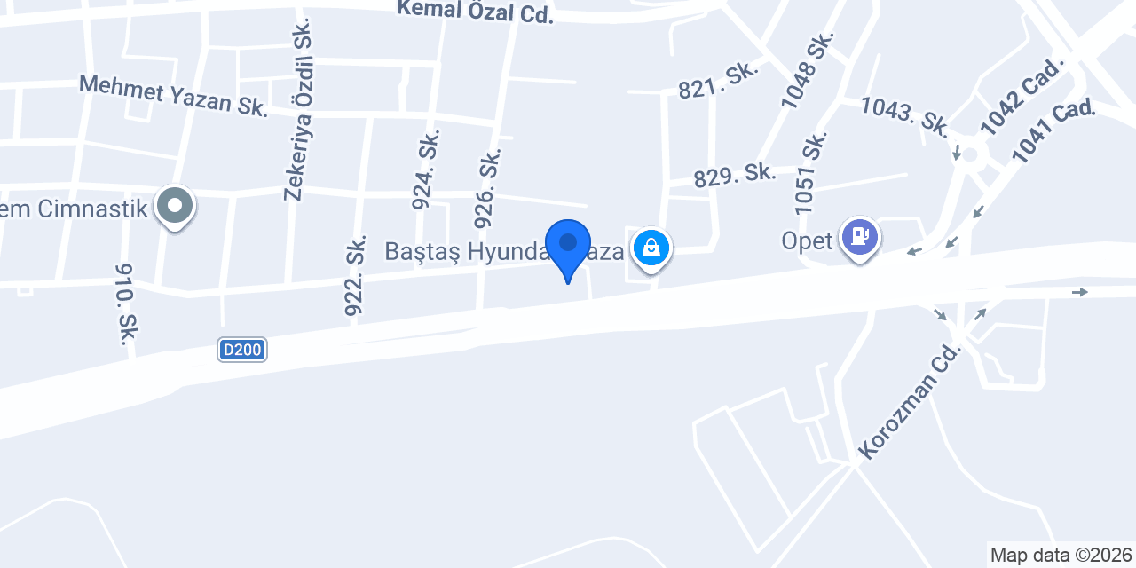 Okta Yemek konumu