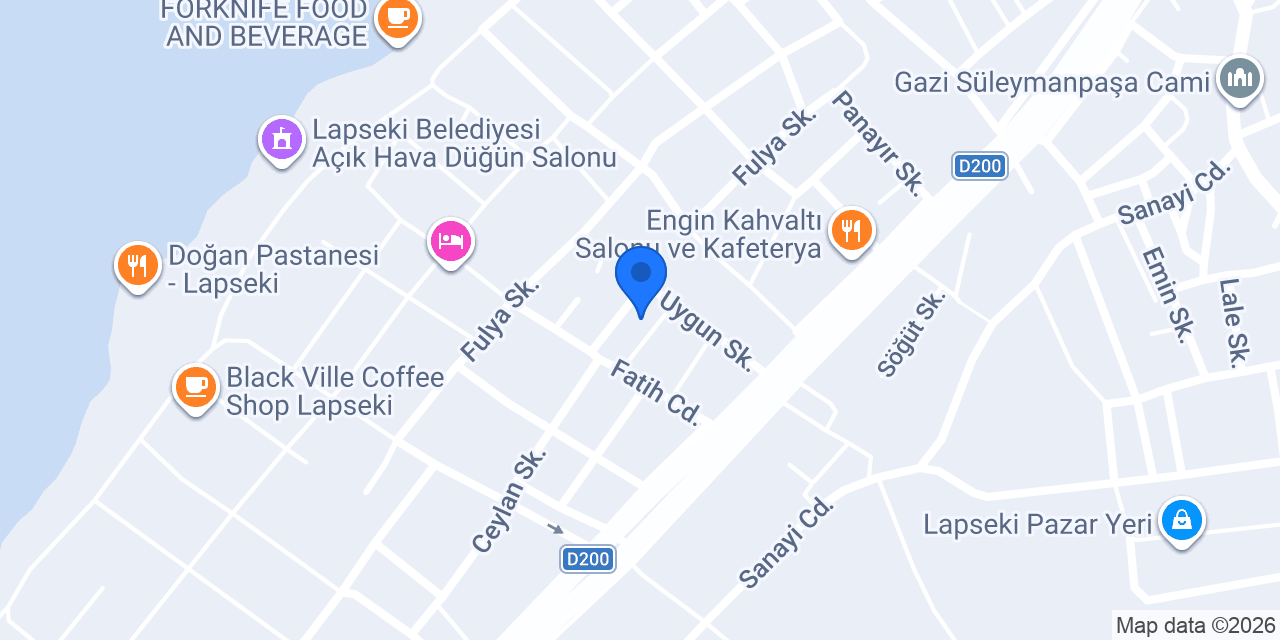 Zer Yapı İnci Park Evleri konumu