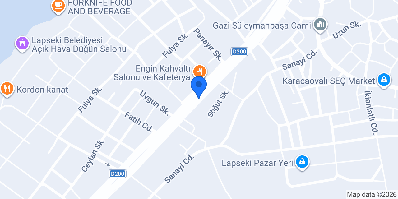 İpek Emlak konumu