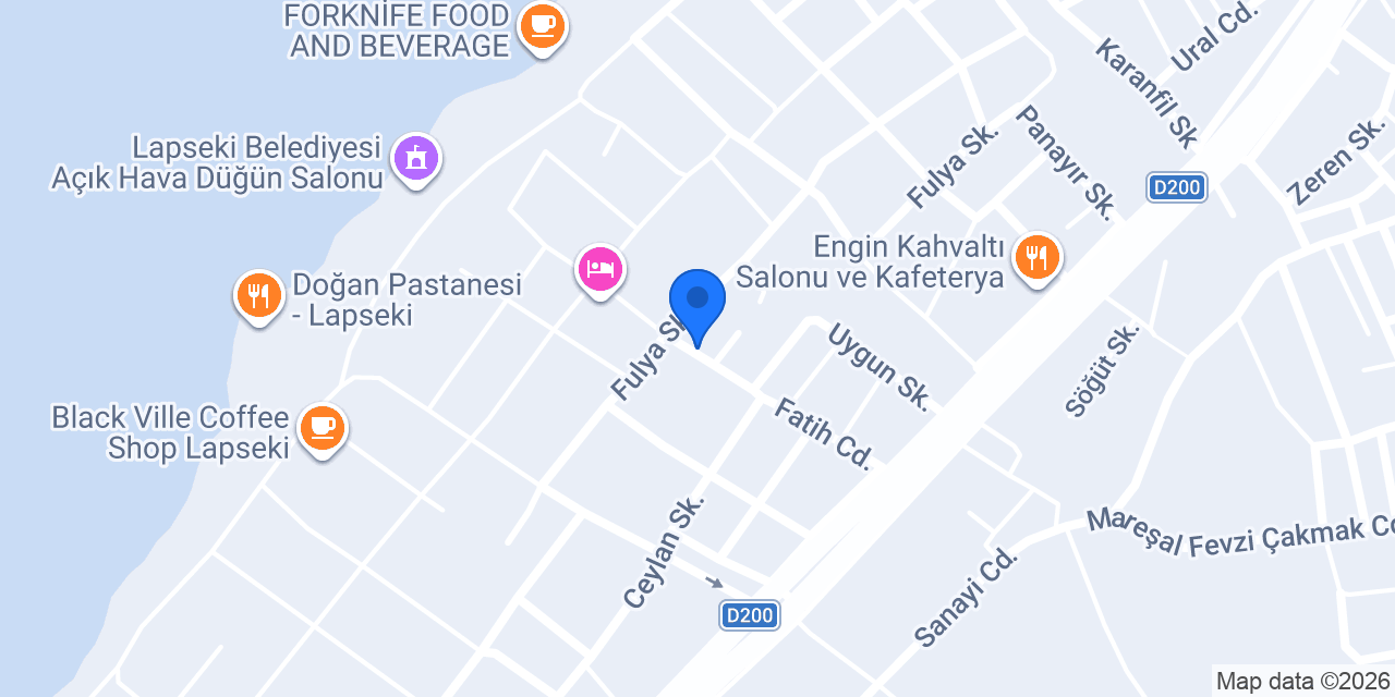 Gözde Yün Evi konumu