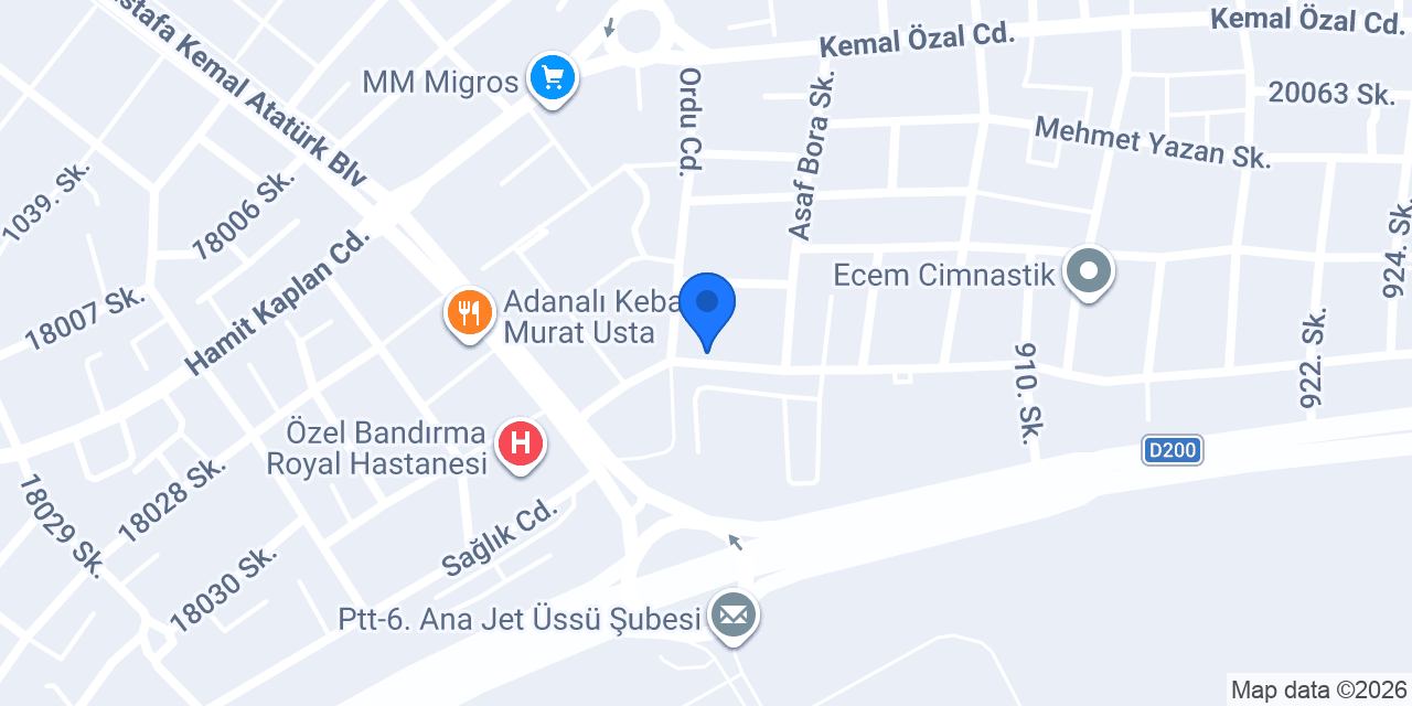 Kapıdağ Sağlık Eczanesi konumu