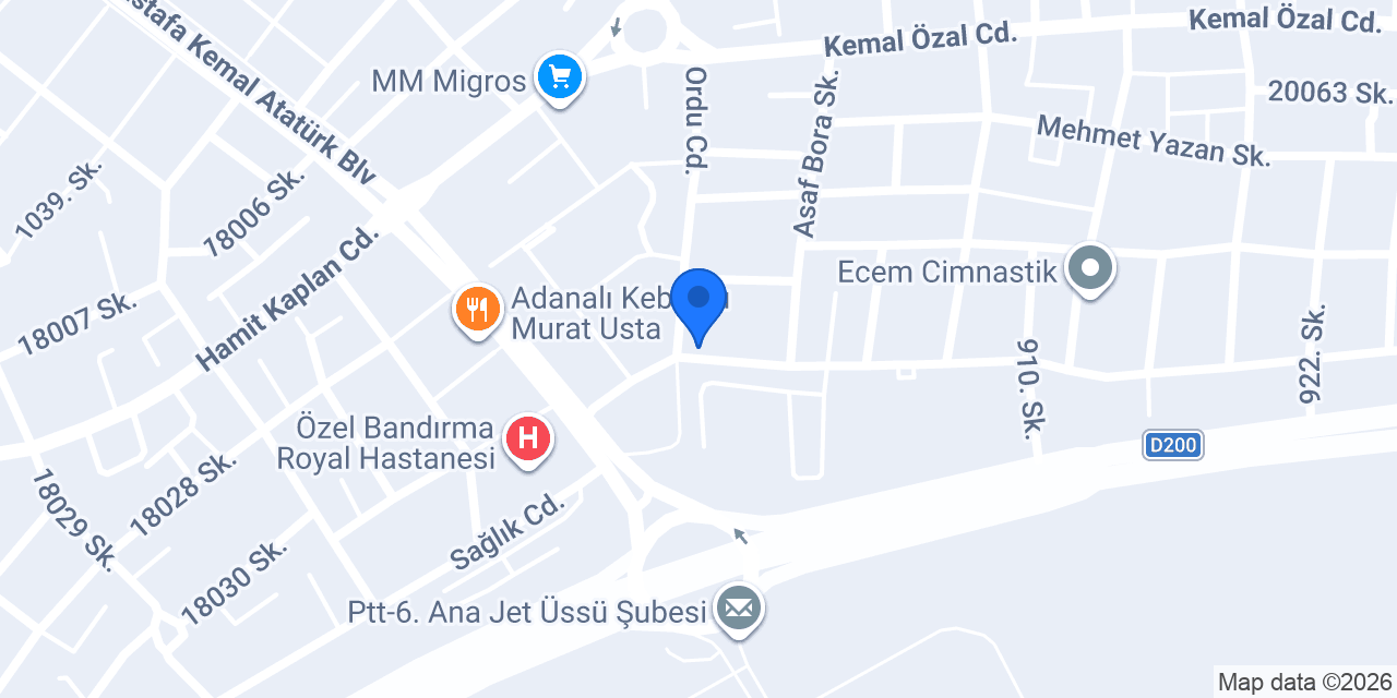 Yeni Özyurtlu Eczanesi konumu
