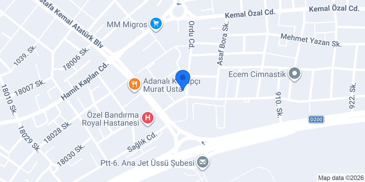 Taşkan Veterinerlik konumu