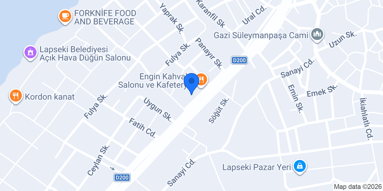 Nigar Dülger Butik konumu