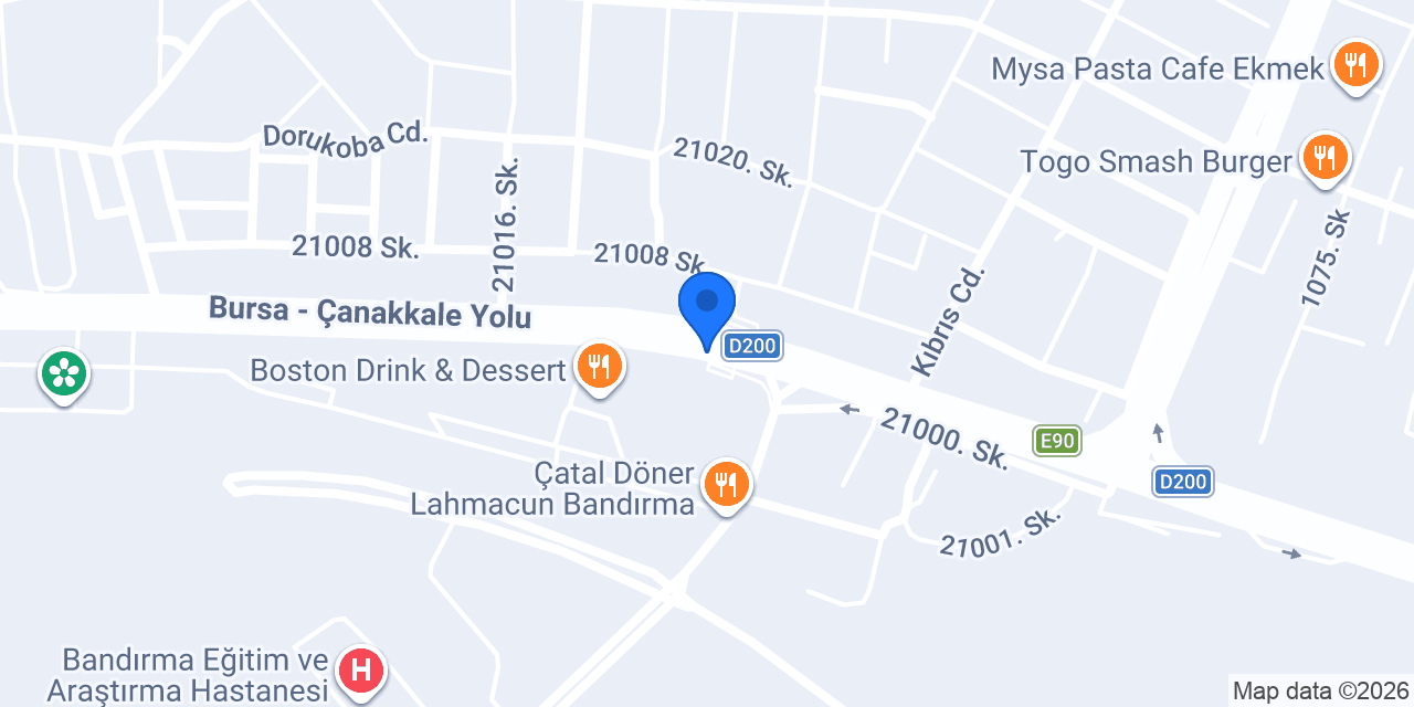 Derin Halı Yıkama konumu