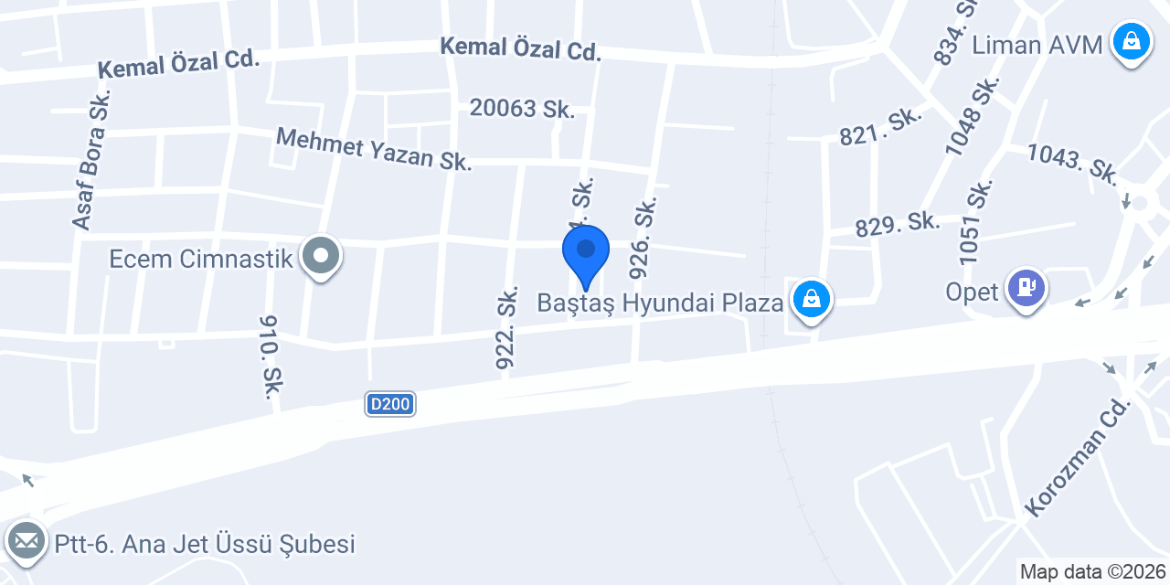 BANDIRMA BİREY KOLEJİ konumu