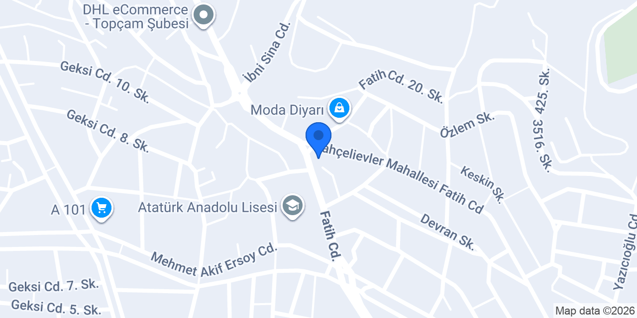Özkaymak dondurma konumu