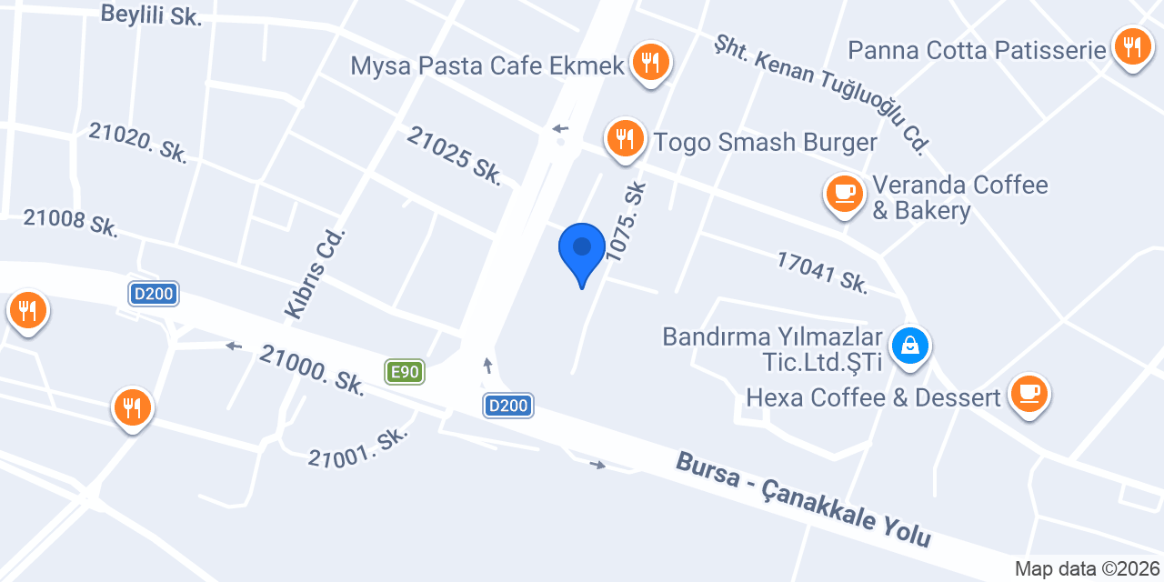 Bandırma Piyano Sanat konumu