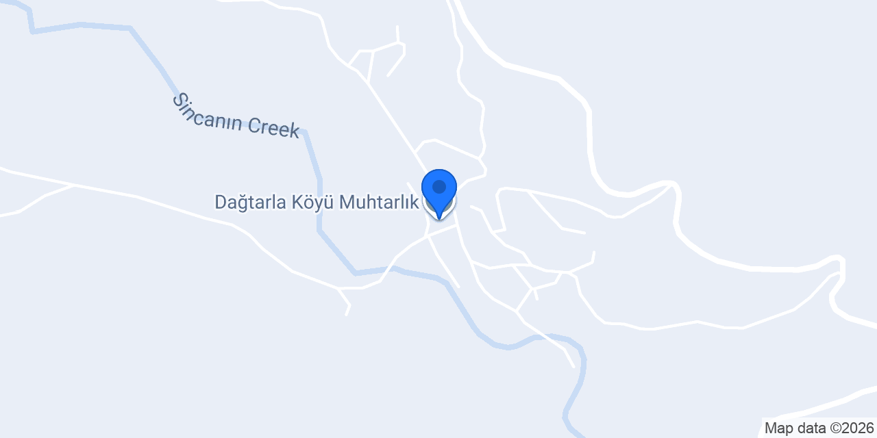 Dağtarla Köyü Muhtarlık konumu