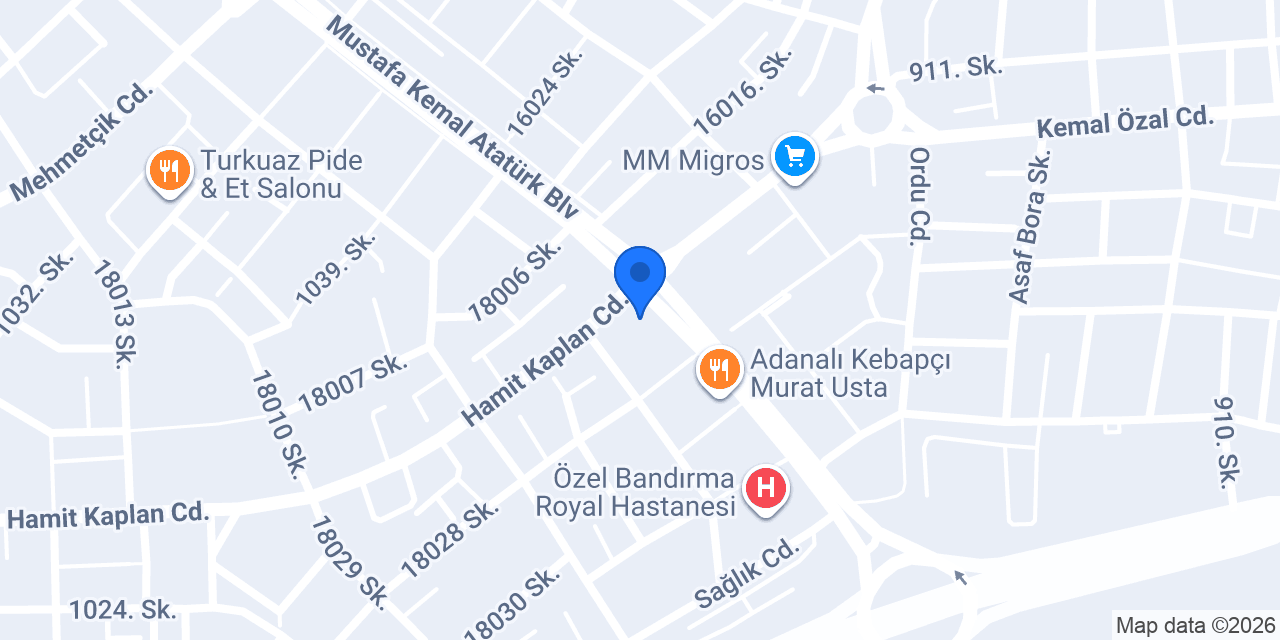 ACN Dental Klinik konumu