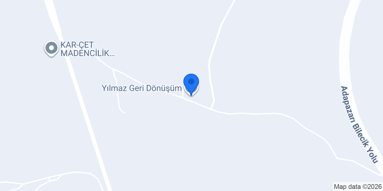 Yılmaz Geri Dönüşüm konumu