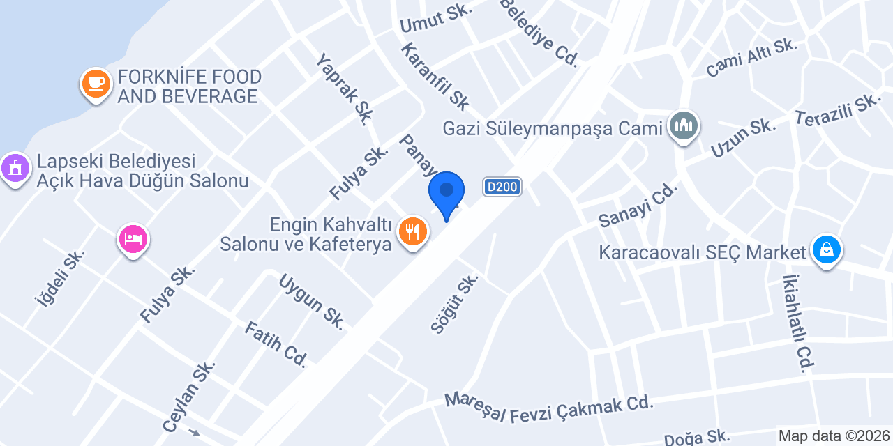 Elit Garaj Oto Aksesuar konumu