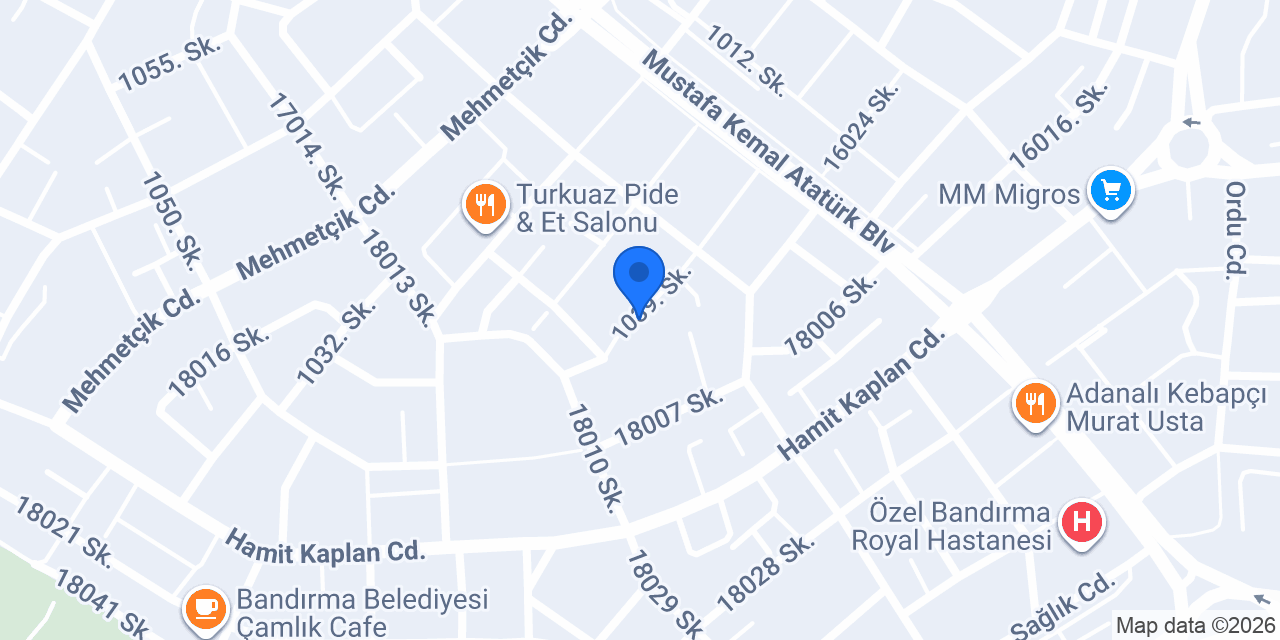 Asfour Studio | Bandırma konumu