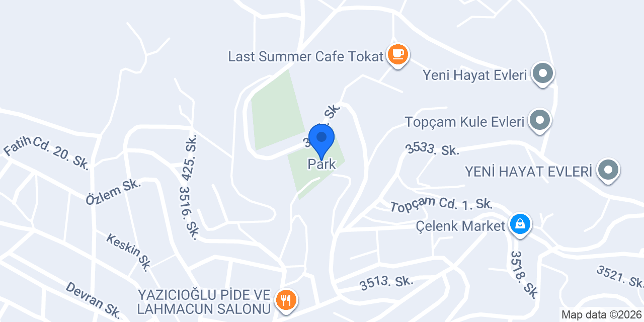 Park konumu