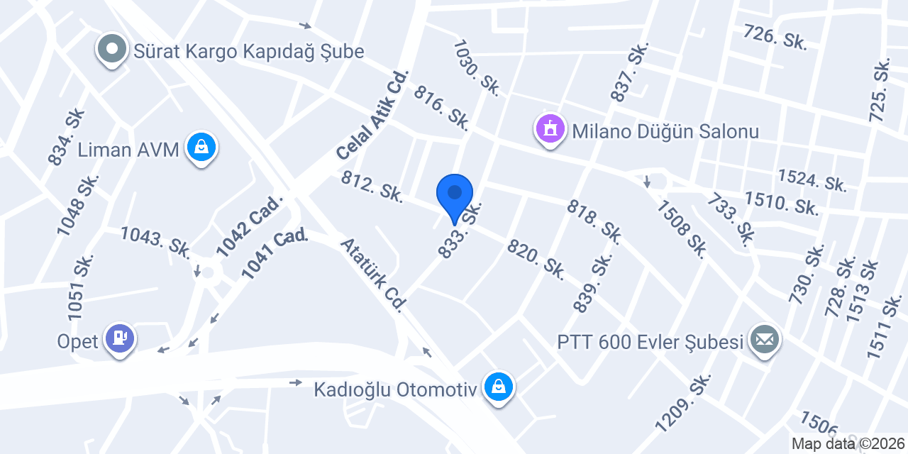Medi-vet Ecza Deposu konumu