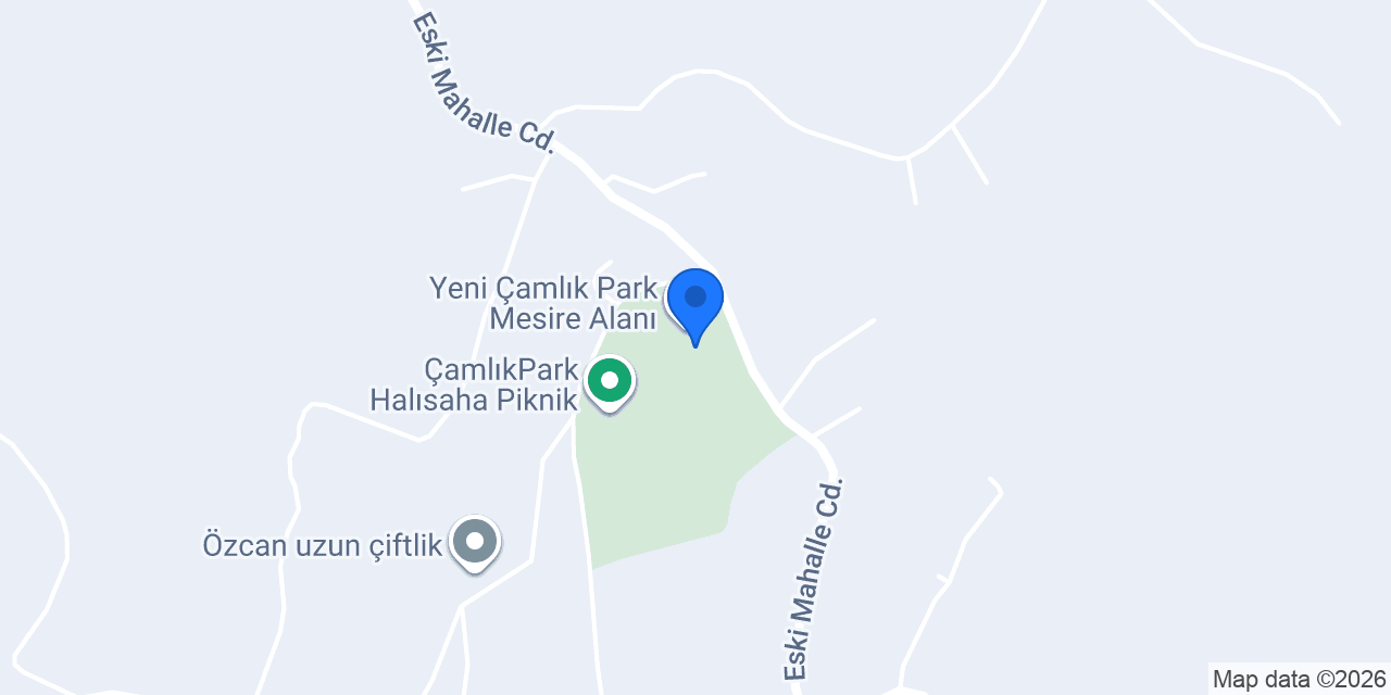 Çamlık Orman Halı Saha konumu
