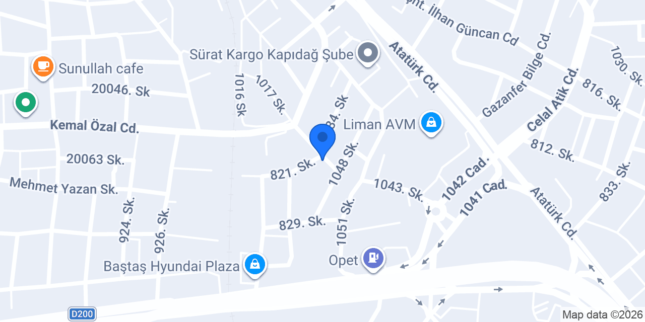 Mix Outlet konumu