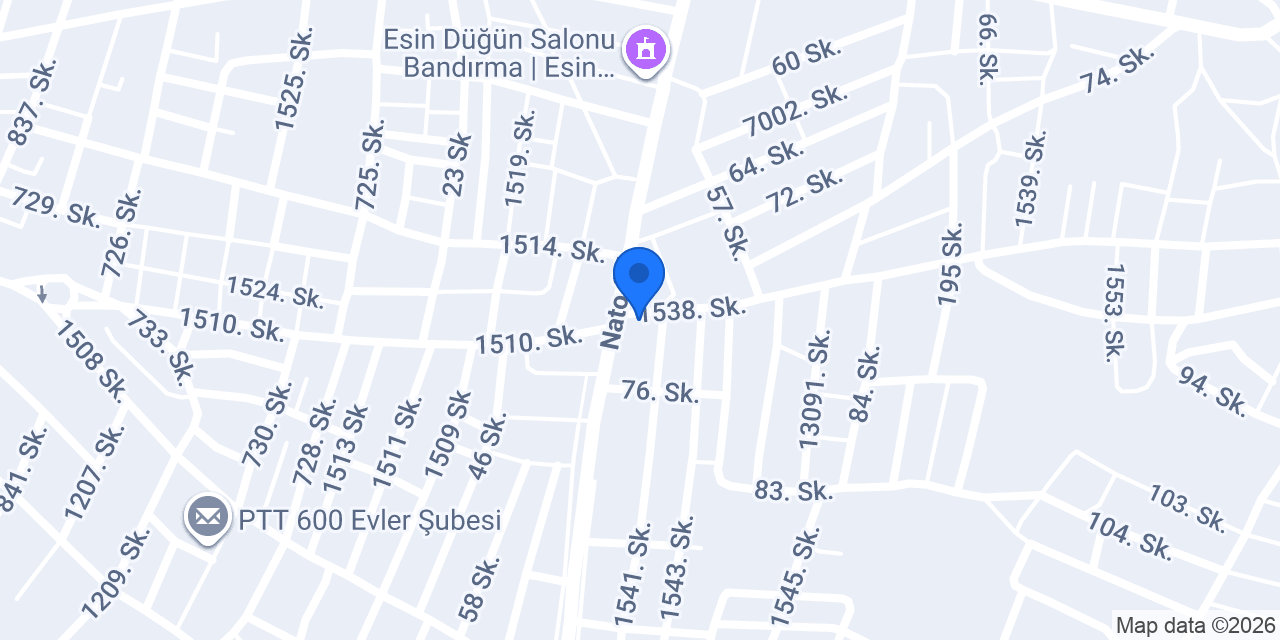 Sezen Erkek Kuaförü konumu