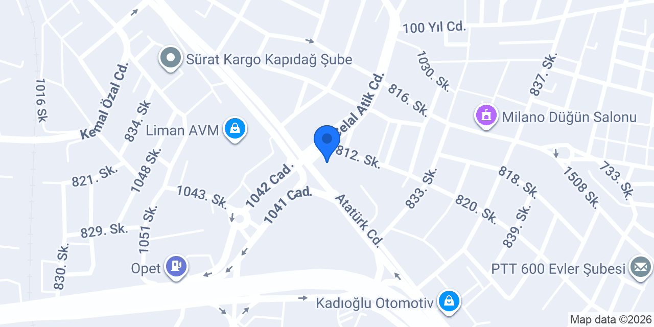 TEZGİDEN Mobilya konumu