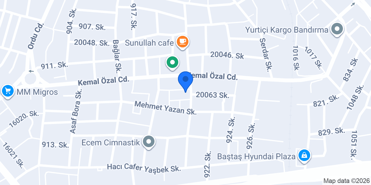 Cevdet ÇAKMAK konumu