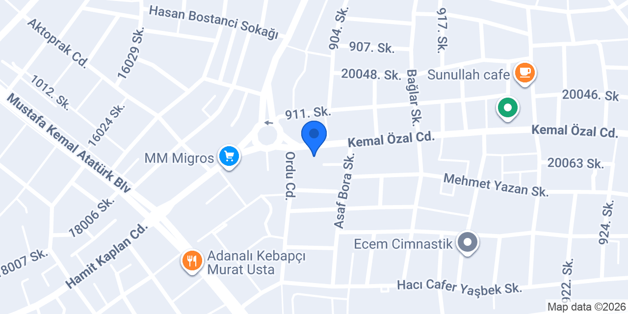 DİŞ HEKİMİ YAĞMUR ARKAN KLİNİĞİ konumu