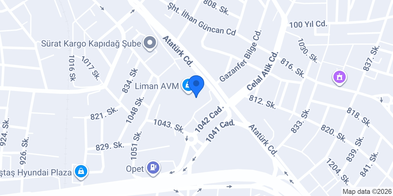 Kumpir Box Lıman AVM konumu