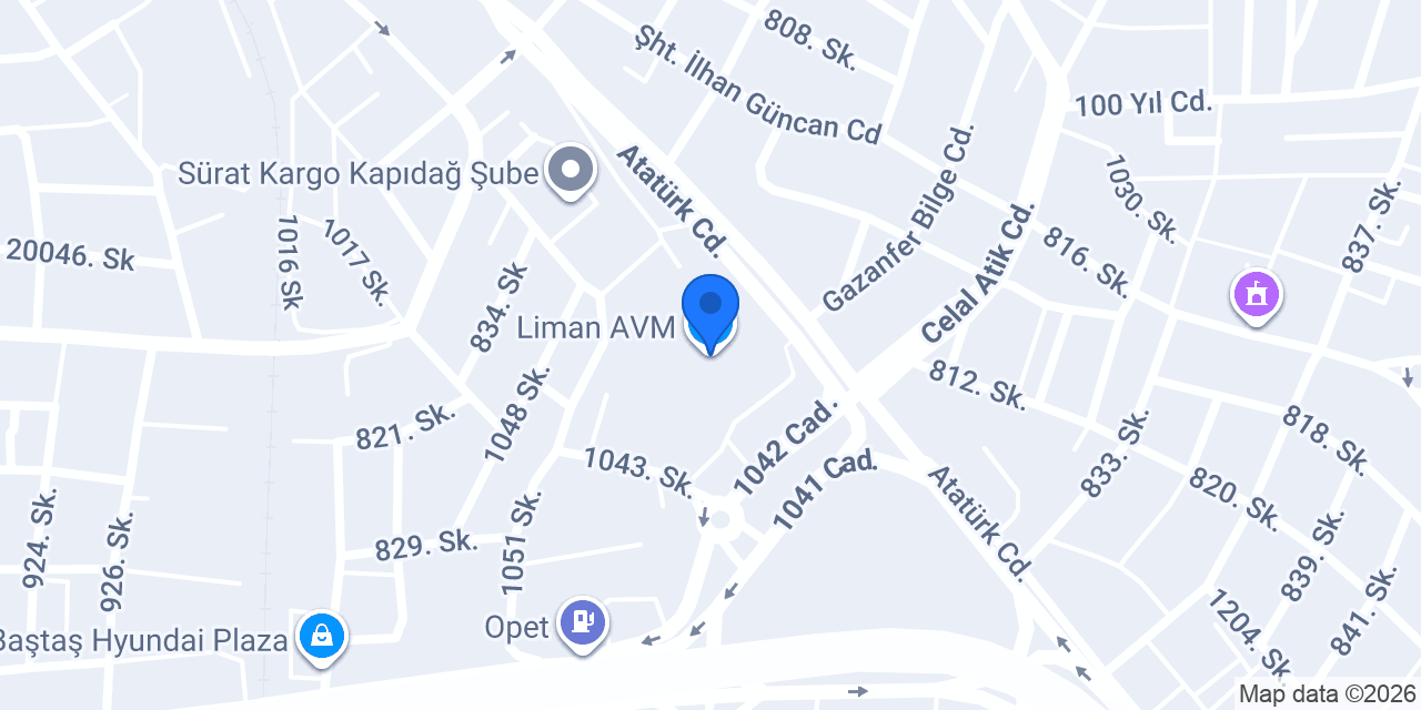 Liman AVM konumu