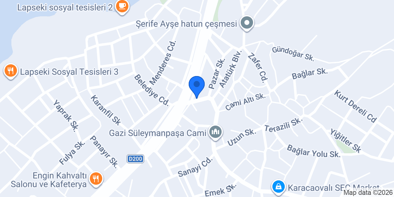 Gür Yapı konumu