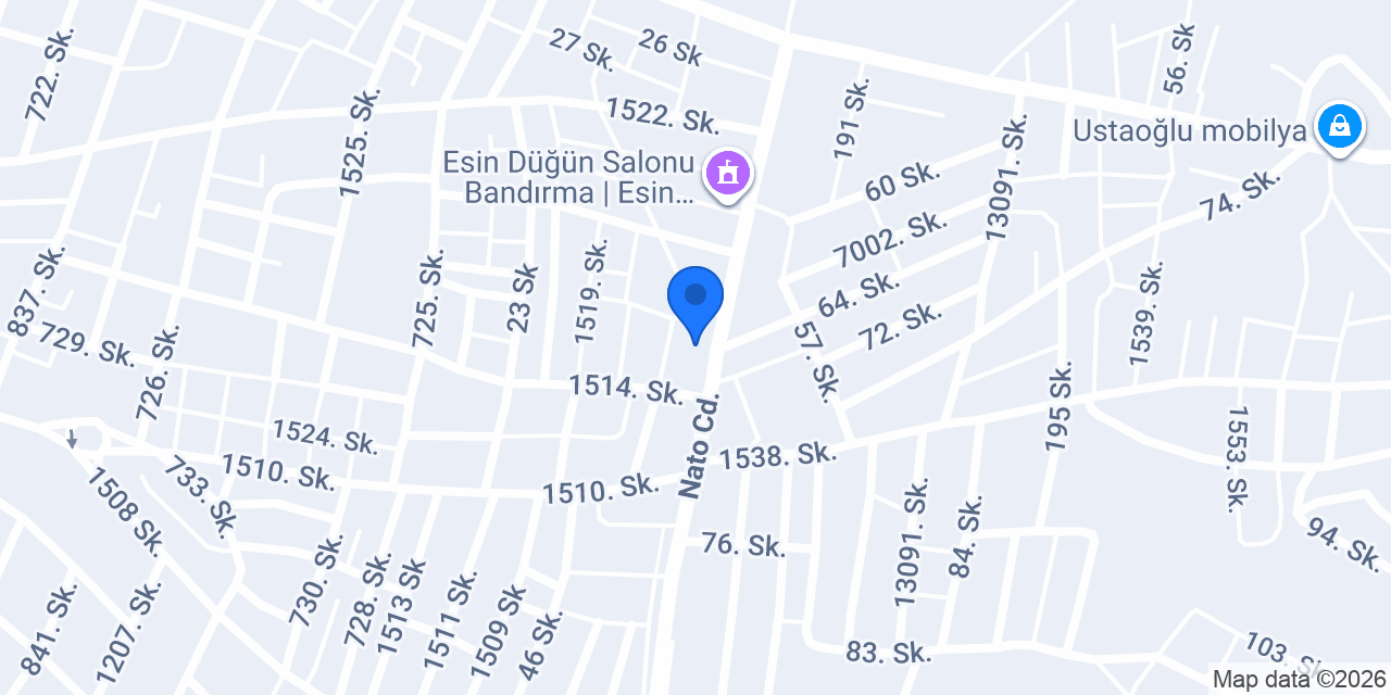 NUR ÇİÇEK EVİ konumu