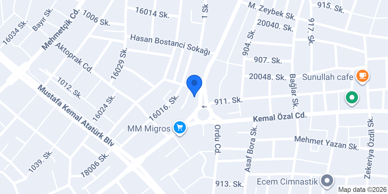ACUNGAN eczanesi konumu