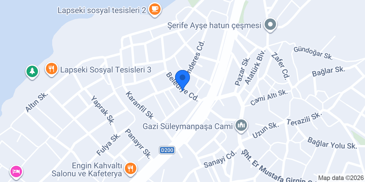 SAYGILI PAN-HOTEL konumu