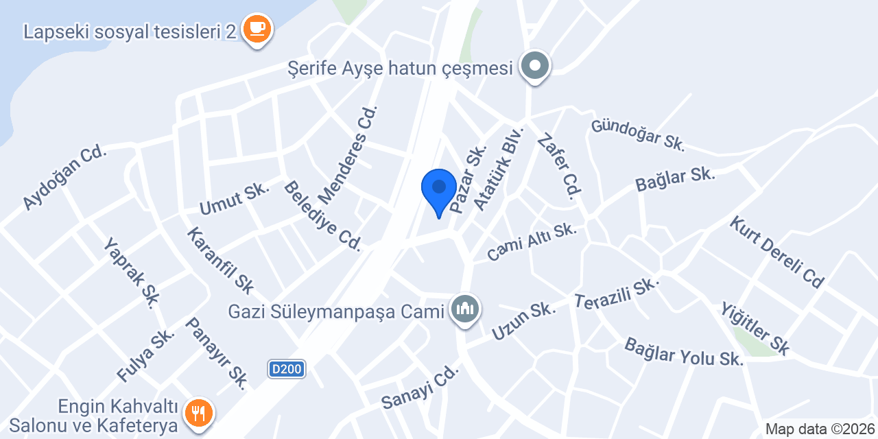 Aygaz Tüp Bayisi konumu