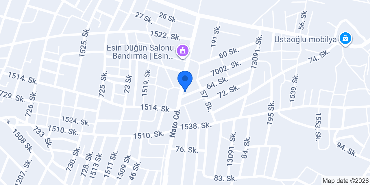 Üç Yıldız Yapı Market konumu