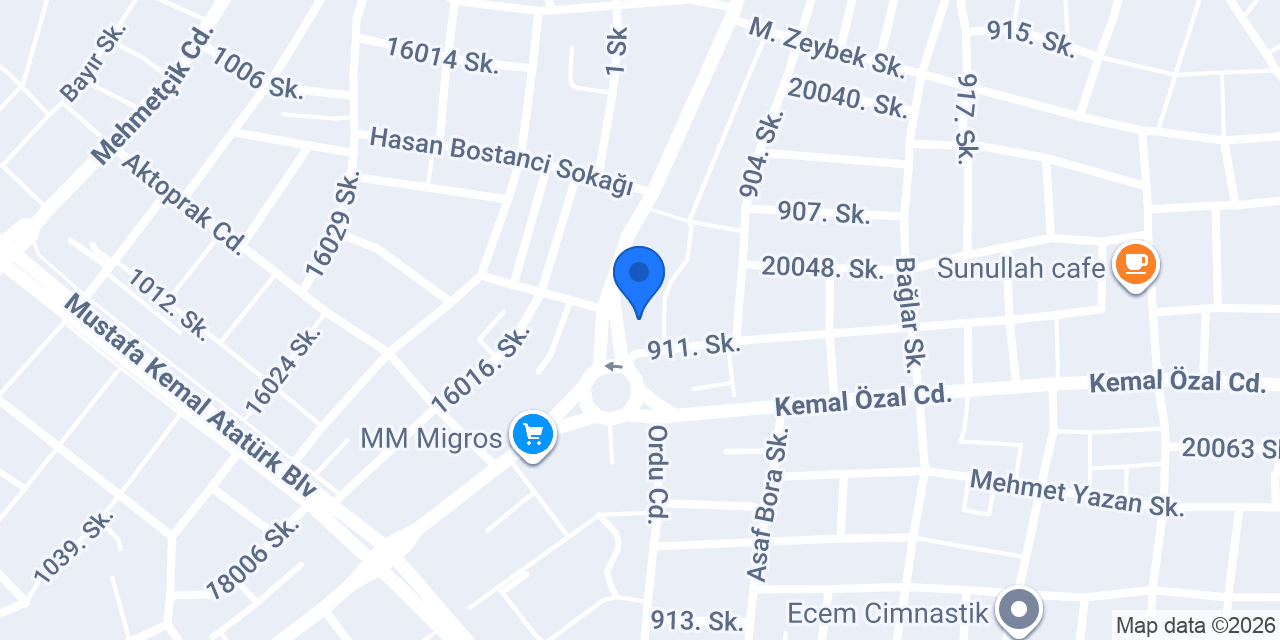 BANDIRMA KURYE konumu